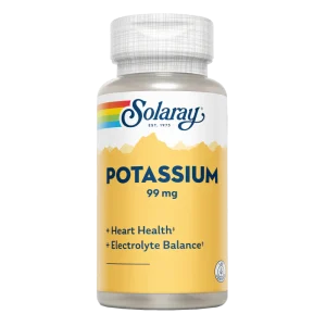 Potasio Citrato 99 mg · Solaray · 60 cápsulas