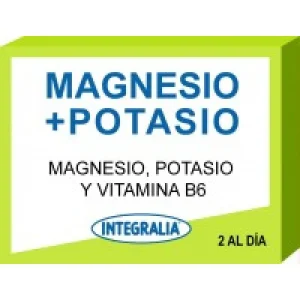 Magnesio + Potasio · Integralia · 60 cápsulas
