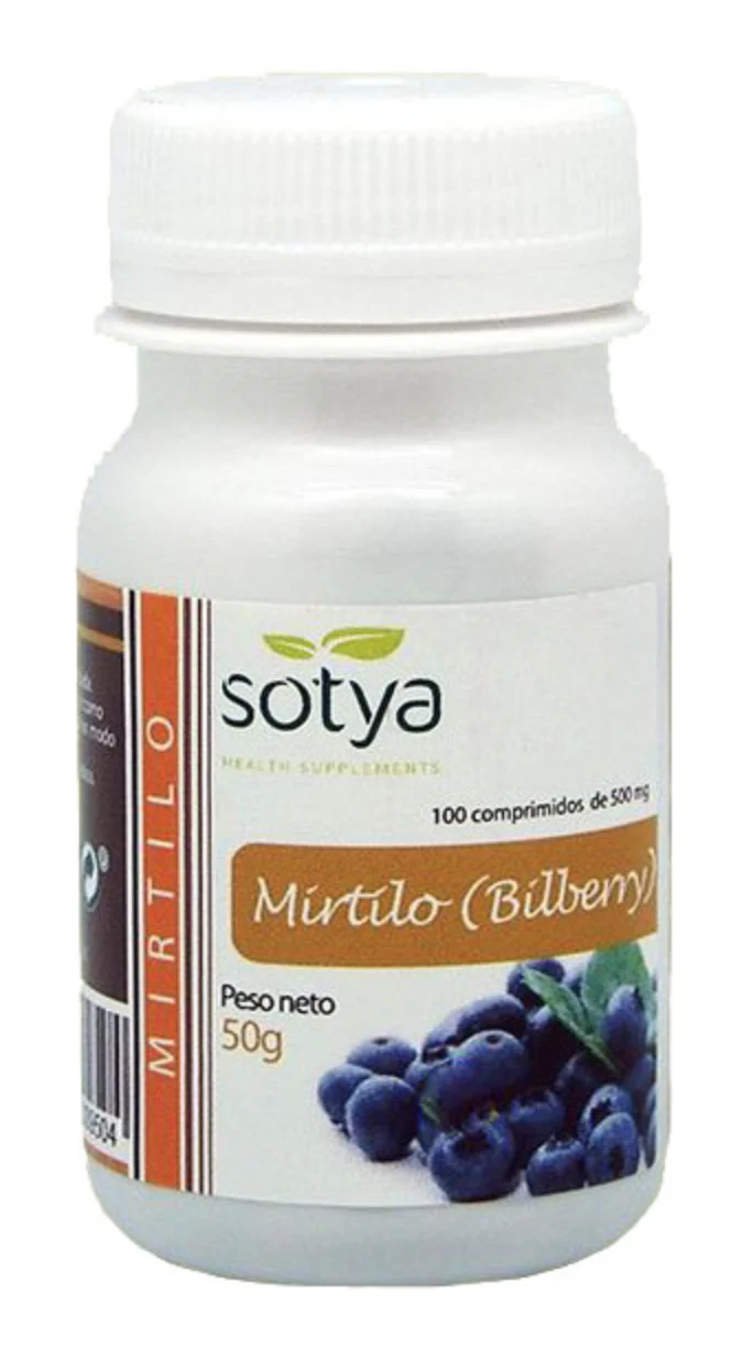 Arándano (Mirtilo) · Sotya · 100 comprimidos