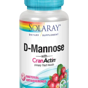 D-Manosa con CranActin · Solaray · 60 cápsulas