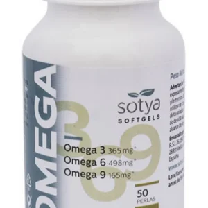 Omega 3-6-9 1.000 mg · Sotya · 50 perlas