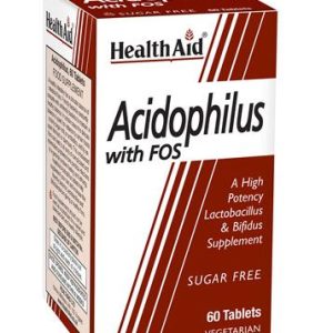 Acidophilus FOS · Health Aid · 60 comprimidos