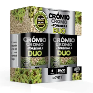 Cromo + Forskohlii Duo · Novity · 30+30 comprimidos