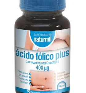 Ácido Fólico Plus · Naturmil · 90 comprimidos