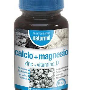 Calcio + Magnesio + Zinc con Vitamina D · Naturmil · 90 comprimidos