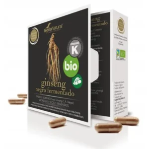 Ginseng Negro Fermentado BIO · Soria Natural · 24 cápsulas