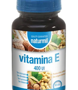 Vitamina E 400 UI · Naturmil · 30 perlas