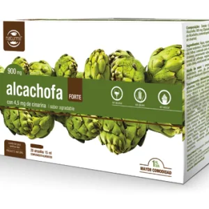 Alcachofa Forte 900 mg · Naturmil · 20 ampollas