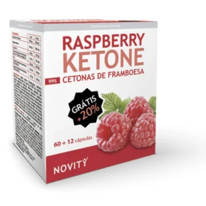 Raspberry Ketone - Cetona de Frambuesa · Novity · 72 cápsulas