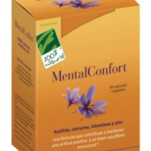 MentalConfort · 100% Natural · 60 cápsulas