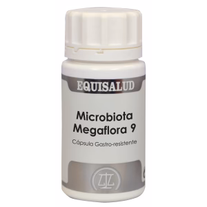 Microbiota Megaflora 9 · Equisalud · 60 cápsulas