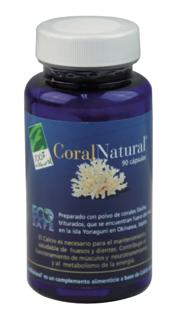 Coral Natural · 100% Natural · 90 cápsulas