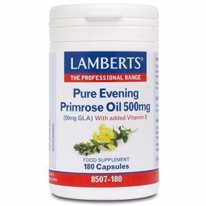 Aceite de Primula Puro 500 mg · Lamberts · 180 perlas