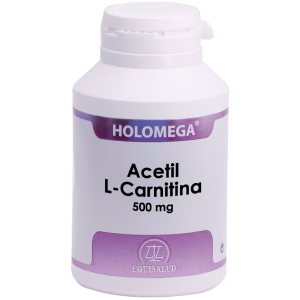 Holomega Acetil L-Carnitina · Equisalud · 180 cápsulas
