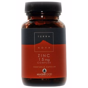 Zinc Complex 15 mg · TerraNova · 50 cápsulas