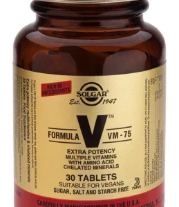 Fórmula VM 75 · Solgar · 30 comprimidos