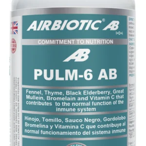 PULM-6 AB · Airbiotic · 60 cápsulas