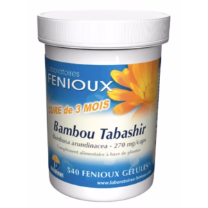 Bambou Tabashir · Fenioux · 540 cápsulas