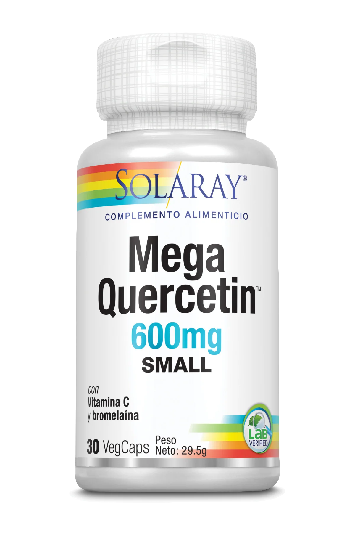 Mega Quercitin SMALL · Solaray · 30 cápsulas