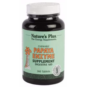 Papaya Enzyme · Nature's Plus · 360 comprimidos