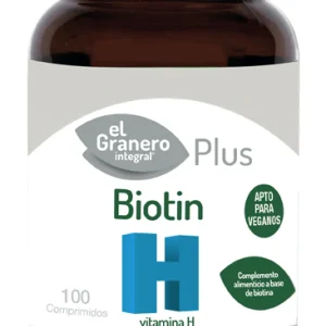 Biotin H · El Granero Integral · 100 comprimidos