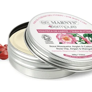 Manteca de Karite con Rosa Mosqueta, Argán y Caléndula BIO · Marnys · 100 gramos