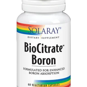 Boro Citrato · Solaray · 60 cápsulas