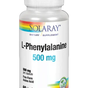 L-Phenylalanine 500 mg · Solaray · 60 cápsulas