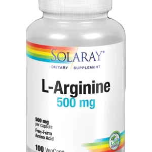 L-Arginine 500 mg · Solaray · 100 cápsulas