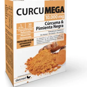Curcumega Max 10.000 mg · DietMed · 30 cápsulas