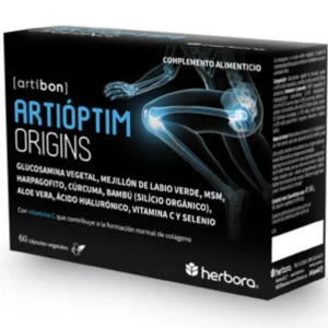 Artioptim Origins · Herbora · 60 cápsulas