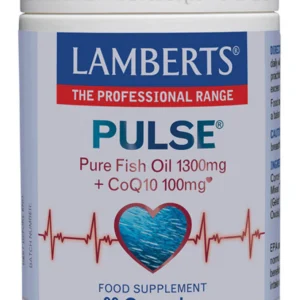 Pulse - Omega 3 + Q10 · Lamberts · 90 cápsulas