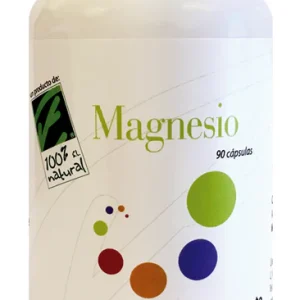 Magnesio · 100% Natural · 90 cápsulas
