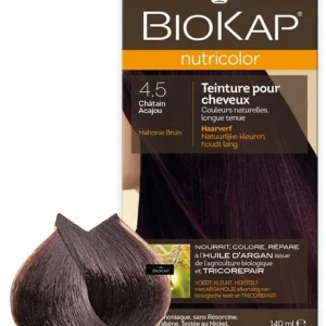 Biokap Nutricolor 4.5 Castaño Caoba · Biokap · 140 ml