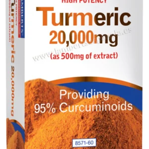 Cúrcuma 20.000 mg · Lamberts · 60 comprimidos