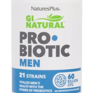 GI Natural Probiotic Men · Nature's Plus · 30 cápsulas
