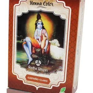 Henna Castaño Claro · Radhe Shyam · 100 gramos
