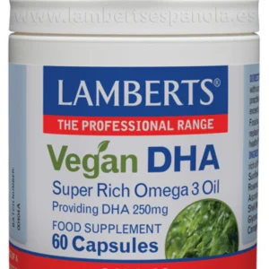 DHA Vegano · Lamberts · 60 cápsulas