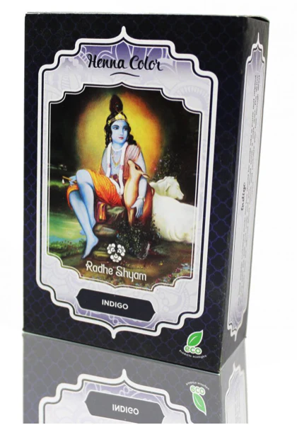 Henna Indigo · Radhe Shyam · 100 gramos