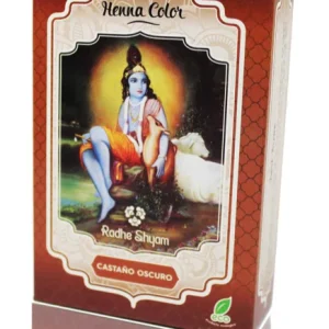 Henna Castaño Oscuro · Radhe Shyam · 100 gramos