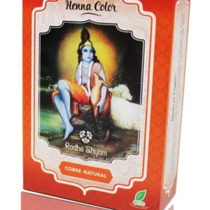 Henna Cobre Natural · Radhe Shyam · 100 gramos