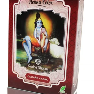 Henna Castaño Caoba · Radhe Shyam · 100 gramos
