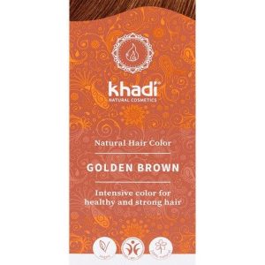Tinte Vegetal Castaño Dorado · Khadi · 100 gramos