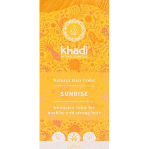 Tinte Vegetal Rubio Amanecer · Khadi · 100 gramos