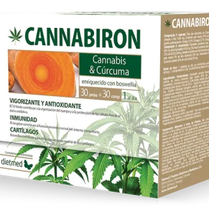 Cannabiron · Dietmed · 30 perlas + 30 comprimidos