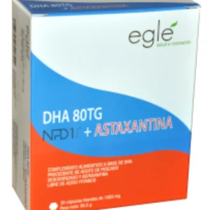 NPD1 DHA 80 TG + Astaxantina · Eglé · 30 cápsulas blandas