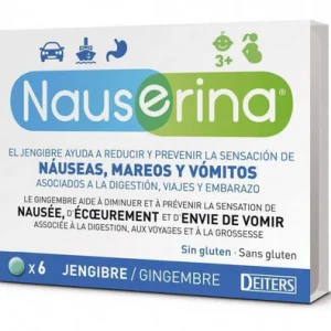 Nauserina - Formato Viaje · Deiters · 6 comprimidos