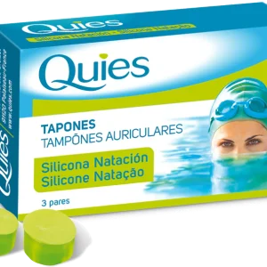 Tapones para Natación - Adultos · Quies · 6 unidades