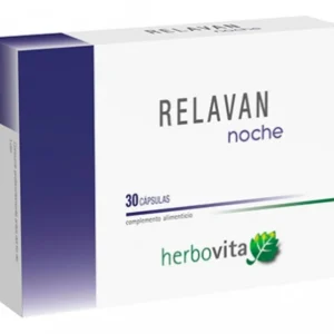 Relavan Noche · Herbovita · 30 cápsulas