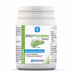 Ergytaurina Detox · Nutergia · 60 cápsulas
